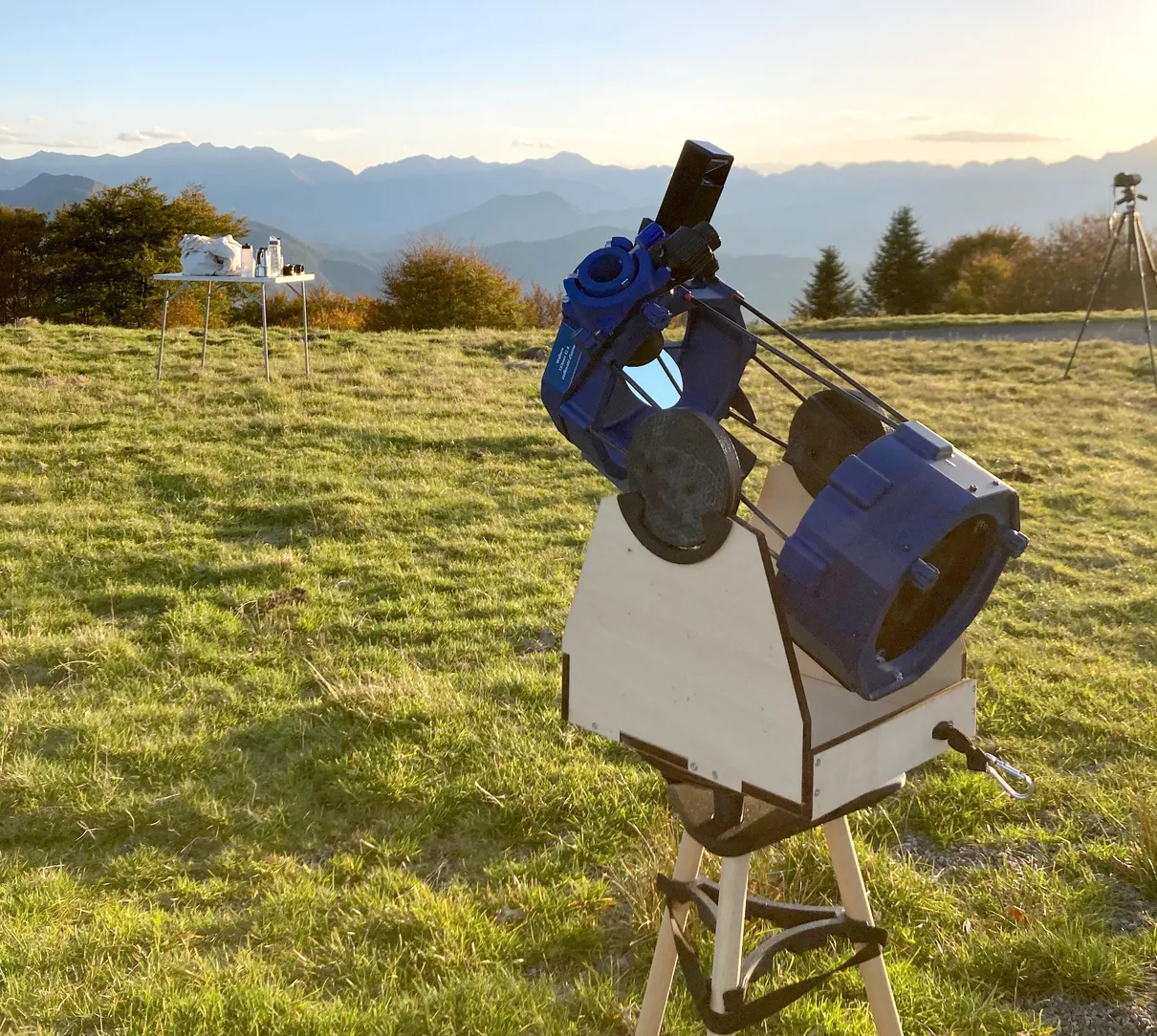 Le télescope Dobson compact Wallace.